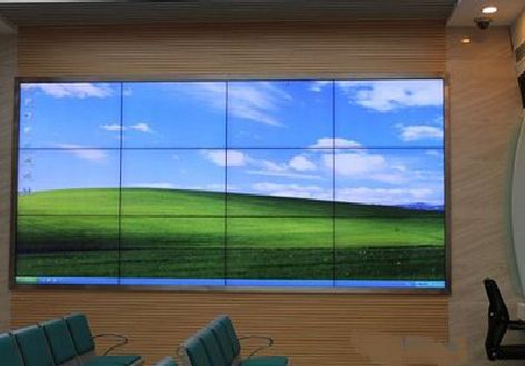 百色液晶拼接屏的另类用法。